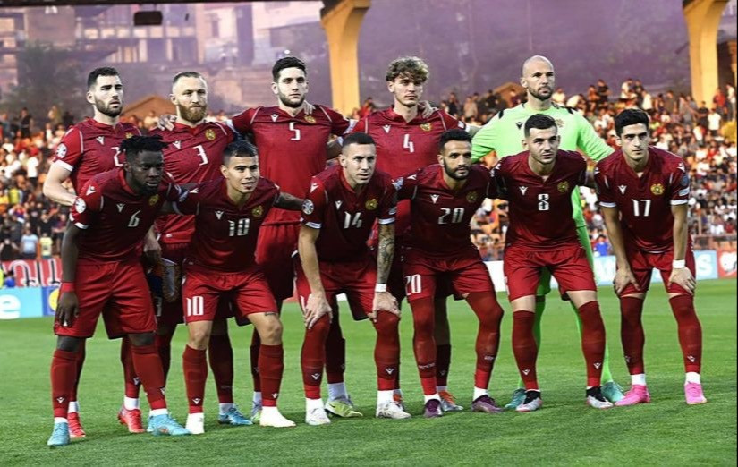 Armenia's National Football Team Starts 2022 in 92nd Place