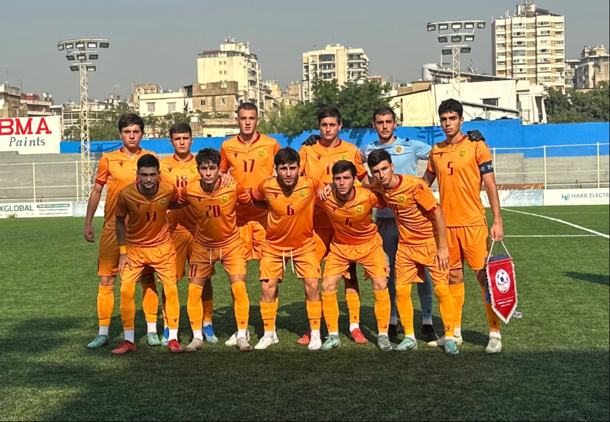Armenian U-19 team beats Lebanon